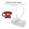 ARTIBETTER 2pcs Rj11/rj14 Phone Cord Splitter Data Line Adapter Detachable Design for Multiple Devices White view 3