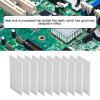 10 pcs Aluminum Heat Sink, Grille Shape Heatsinks Fins Q50 x 4 x 100 Heat Sink Cooling Fin for Routers, CPUs, Ic Radiators, Pcbs, CombHeat Sink Cooling Fin view 3