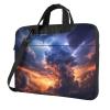 BTCOWZRV Laptop Bag 13-15.6 inch Laptop Shoulder Bag for Men Women Clouds and lightning Computer Bag Messenger Bag for Work view 1