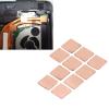 20Pcs Copper Heat Sink, 15 x 15mm Copper Thermal Pad Shim Fast Heat Dissipation Copper Pad for Laptop CPU GPU Graphics Card Cooling (1.2mm) view 1