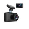 Car DVR Camera 4K&1080P Video Recorder GPS Dashcam Dash Cam Car Registrar Spuer Night Vision(Dual Lens Buck Line,32GB) view 2