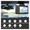 Car DVR Camera 4K&1080P Video Recorder GPS Dashcam Dash Cam Car Registrar Spuer Night Vision(Dual Lens Buck Line,32GB) view 3