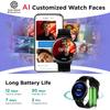 BENIO Smart Watch (Answer/Make Call), AI Watch Faces, 1.43" AMOLED with AOD, IP68 Waterproof Fitness Tracker, 24/7 Heart Rate/SpO2/Sleep Monitor/Stress, 110+ Sports Modes, Compatible Android & iOS view 2
