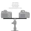 Aluminum Alloy Quick Release Plate with 1/4in Screw for DSLR Camera, Wide Compatibility, Easy Attach Detach, Anti Slip Rubber Pads, Universal Model view 2