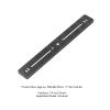 Aluminum Alloy Quick Release Plate with 1/4in Screw for DSLR Camera, Wide Compatibility, Easy Attach Detach, Anti Slip Rubber Pads, Universal Model view 3