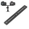 Aluminum Alloy Quick Release Plate with 1/4in Screw for DSLR Camera, Wide Compatibility, Easy Attach Detach, Anti Slip Rubber Pads, Universal Model view 4