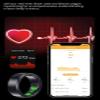 HFDJRWK Smart Ring for Men and Women Record Sleep Quality, Body Temperature, Blood Oxygen, Pedometer Rechargeable and Waterproof Health Ring(White,18#) view 3