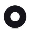 BSXYLVA 2 ZB2BY9330C Ring Scale Plates for Mushroom Head Button Emergency Stop Sign Plate Wholesale Yellow view 2