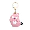 Tomcrazy 3in1 Cute Cartoon Protective Case for Airtag Huawei Tag Samsung Galaxy SmartTag Tile Sticker Cover (pink rabbit) view 1