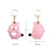 Tomcrazy 3in1 Cute Cartoon Protective Case for Airtag Huawei Tag Samsung Galaxy SmartTag Tile Sticker Cover (pink rabbit) view 3