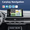 Apple MFi Certified Wireless CarPlay Adapter for iPhone, 5GHz Wireless Carplay Dongle, Convert Wired to Wireless CarPlay, for Factory Wired CarPlay Cars from 2015, Plug & Play (Black) view 4