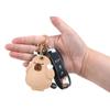 Tomcrazy 3in1 Car Keychain Cute Cartoon Protective Case for Airtag Huawei Tag Samsung Galaxy SmartTag Tile Sticker Cover (capybara) view 2