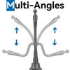 SkyTitanfor Garmin GPS Car Mount Cup Holder Replacement 17mm Ball Mount with Adjustable Long Arm fit 3.5-5.5 Inches Garmin GPS Nuvi Drive Dezl view 4