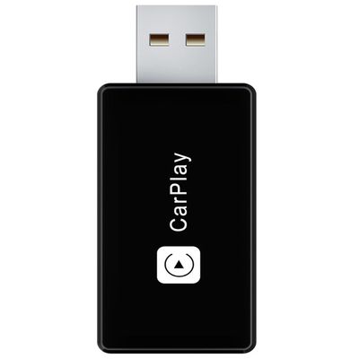 Apple MFi Certified Wireless CarPlay Adapter for iPhone, 5GHz Wireless Carplay Dongle, Convert Wired to Wireless CarPlay, for Factory Wired CarPlay Cars from 2015, Plug & Play (Black-3)