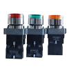 BSXYLVA 1PCS XB2BW31M1C Flat Head Button with Light AC220V White ZB2BW31C Button Metal view 3