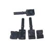 10 Pieces HFBR-4531Z HFBR-4533Z HFBR-4535Z POF Plastic Optical Fiber connectors (Color : 10 pcs Black) view 2