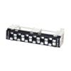 Eaton Tripp Lite 12-Port Wall-Mount Patch Panel for UTP Keystone Jacks, Offset Ports, Vertical or Horizontal Installation, TAA Compliant, Lifetime Manufacturer's Warranty (N062-012-KJ-WOF) view 2