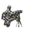 BOYIYUEQI Outdoor Photographer Raincoat Camera Rain Cover Detachable Body Poncho Waterproof and Sand-Proof Waterfall Songkran for Canon Sony Camo Hiking Campin, camouflage, BZH1MC view 1