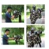 BOYIYUEQI Outdoor Photographer Raincoat Camera Rain Cover Detachable Body Poncho Waterproof and Sand-Proof Waterfall Songkran for Canon Sony Camo Hiking Campin, camouflage, BZH1MC view 3
