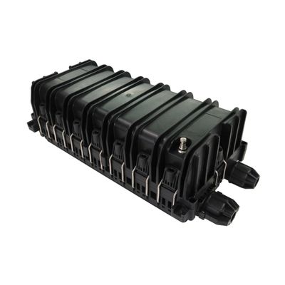 Eaton Tripp Lite Fiber Optic Splicing Enclosure, Horizontal Box, 288 Fiber Capacity Single Mode & Multimode, 6 Cable Trays, Outdoor IP68 Rated, Lifetime Manufacturer's Warranty (N600H-0288-6)