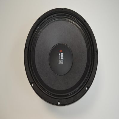 18 Sound 12MB720-8 Midbass Driver 500 Watts AES 1000 Watts Peak Compact 2-Way Reflex Enclosures 8-Ohms PRO Audio Car Motorcycle Component Speaker