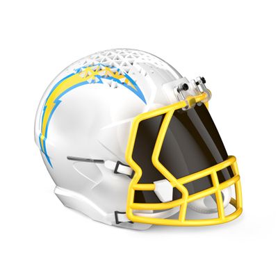 All-New Limited Edition, Officially Licensed NFL Los Angeles Chargers Helmet Stand for Amazon Echo Dot (4th & 5th Generations). Device Sold Separately.
