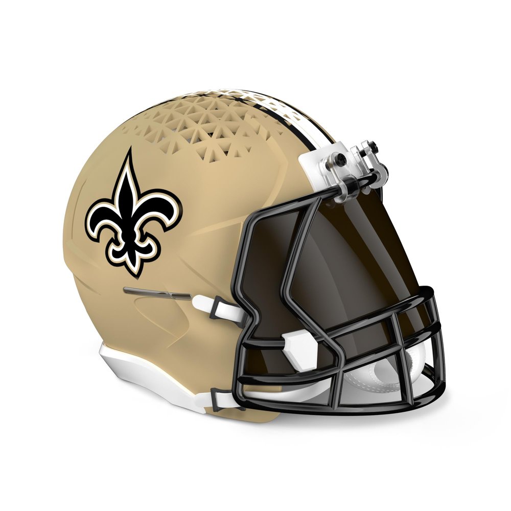 All-New Limited Edition, Officially Licensed NFL New Orleans Saints Helmet Stand for Amazon Echo Dot (4th & 5th Generations). Device Sold Separately.