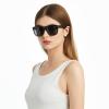 DirectNine Basics Sunglasses TAC Polarized Lens Open Ear Smart Stereo Music Glasses for Outdoor Sports, Black, Genericoqgim3ztnw view 2