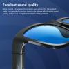 DirectNine Basics Sunglasses TAC Polarized Lens Open Ear Smart Stereo Music Glasses for Outdoor Sports, Black, Genericoqgim3ztnw view 3