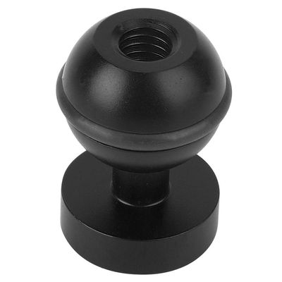 NOENNULL Diving Light Bracket Action Camera Ball Head Base Hot Shoe Mount 1/4 Screw Hole (Black)