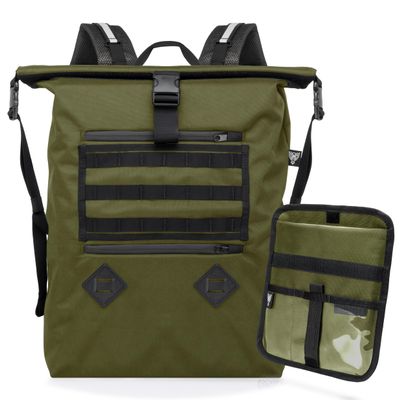 Xtreme Sight Line ~ AQUA RT Large Water-Proof Faraday Backpack/Small LITE Faraday Bag Combo ~ Tracking/Hacking Defense ~ OD Green