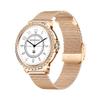connected wrist Lady's Fashion Smartwatch BT Call 1.32inch Round Screen Health Monitoring Fitness Tracker Waterproof AI Voice Assistant Women's i58 Smart Watch Gold Silver (Gold) view 2