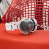 Koss CL/20 Clear Transparent On-Ear Headphones, 80s and 90s Style, Retro Look, 3.5mm Plug, Adjustable Headband, Leatherette Cushions view 3