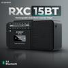 Audiobox Portable Cassette Player - Rechargeable Bluetooth Multi-Band, AM/FM/SW, USB, and AUX Input  Portable Boombox view 3