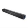 Denon DHT-S218 Sound Bar (Black), 2.1-Channel, 3D Audio with Dolby Atmos, 2 Built-in Subwoofers, Dual Midrange Drivers & Tweeters, 4K UHD HDMI with eARC, Dialog Enhancer, Multi-Pairing & Multi-Point view 1
