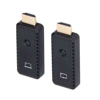 Transmitter and Receiver, Extender 4K Supported, 3D and 1080P 60Hz Ultra HD Output, LDS Antenna, 100FT Range, for PC, Laptop, Camera, Projector, Ect