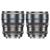 SIRUI Night Walker T1.2 S35 16mm & 75mm Cine Lens Set, Large Aperture Manual Focus Lens for RF Mount, Metal Grey view 1