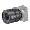 SIRUI Night Walker T1.2 S35 16mm & 75mm Cine Lens Set, Large Aperture Manual Focus Lens for RF Mount, Metal Grey view 2