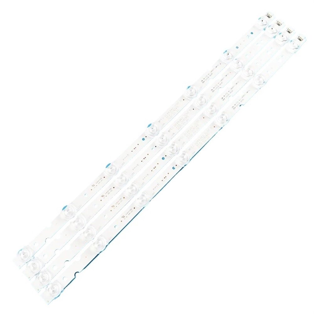 UFDIPLMY 4pcs=1set Compatible with TCL 49inch LCDTV GIC49LB43-3030F2.1D 49HR330M07A0 V3 4C-LB4907-HR01J 49A260 49A261 49F6F 49D6 49V2 Backlight Strip