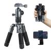 SIRUI Compact Mini Desktop Tripod, 20" Aluminum Portable Small Tabletop Tripod Stand with 360 Ball Head for DSLR, Camera, Phone, Loaded up to 17.64lbs, Phone Holder Included, AM-TT50 view 1