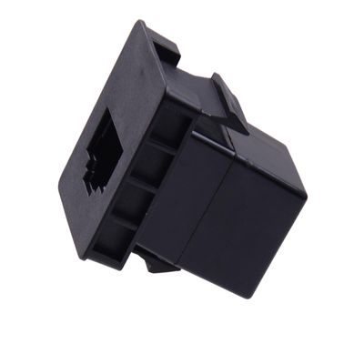 LXOINAGO Black CB UHF Blank Socket RJ45 Radio Switch Panel Dash Compatible for Toyota Hilux Landcruiser