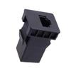LXOINAGO Black CB UHF Blank Socket RJ45 Radio Switch Panel Dash Compatible for Toyota Hilux Landcruiser view 2