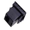 LXOINAGO Black CB UHF Blank Socket RJ45 Radio Switch Panel Dash Compatible for Toyota Hilux Landcruiser view 4