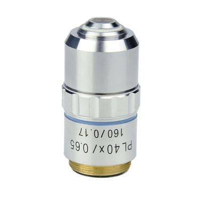 JOEBO Microscope Kit 40X 100X Plan Achromatic Objective Lens Microscope Lenses Microscope Lens Adapters (Size : PL40X)