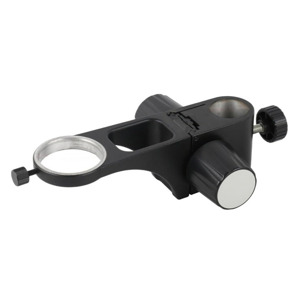 JOEBO Microscope Kit Install Diameter 32mm Diameter 50mm Adjustable Stereo Microscope Stand Holder Bracket for Monocular Zoom Lens Microscope Lens Adapters (Color : B)
