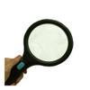 Joebo Microscope Kit 138mm Large Reading Magnifier 12 LED Magnifying Glass Non-Slip Handle Dual Magnification Loupe Microscope Lens Adapters, 1.8X 5X view 1