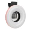 Macro Lens with Clip on Light - Mini Rechargeable 15X Zoom 28 LED 3000K?6500K 5 Adjustable Brightness Type C Mini Clip Light, 200mAh, 10cm & 135g (#11) view 1