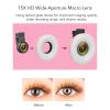 Macro Lens with Clip on Light - Mini Rechargeable 15X Zoom 28 LED 3000K?6500K 5 Adjustable Brightness Type C Mini Clip Light, 200mAh, 10cm & 135g (#11) view 2