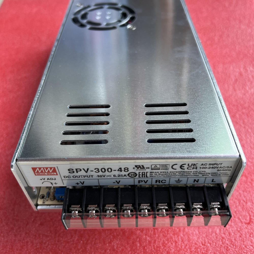Mean Well SPV-300-48 300W Single Output with PFC Function SPV-300 48V 6.25A