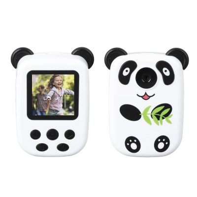 Cute Kids Camera,1.4 Inch Screen Panda Shape 12MP 1080P Video Children Digital Video Camcorder Camera with MP3 Function, Chritmas Birthday Festival Gift